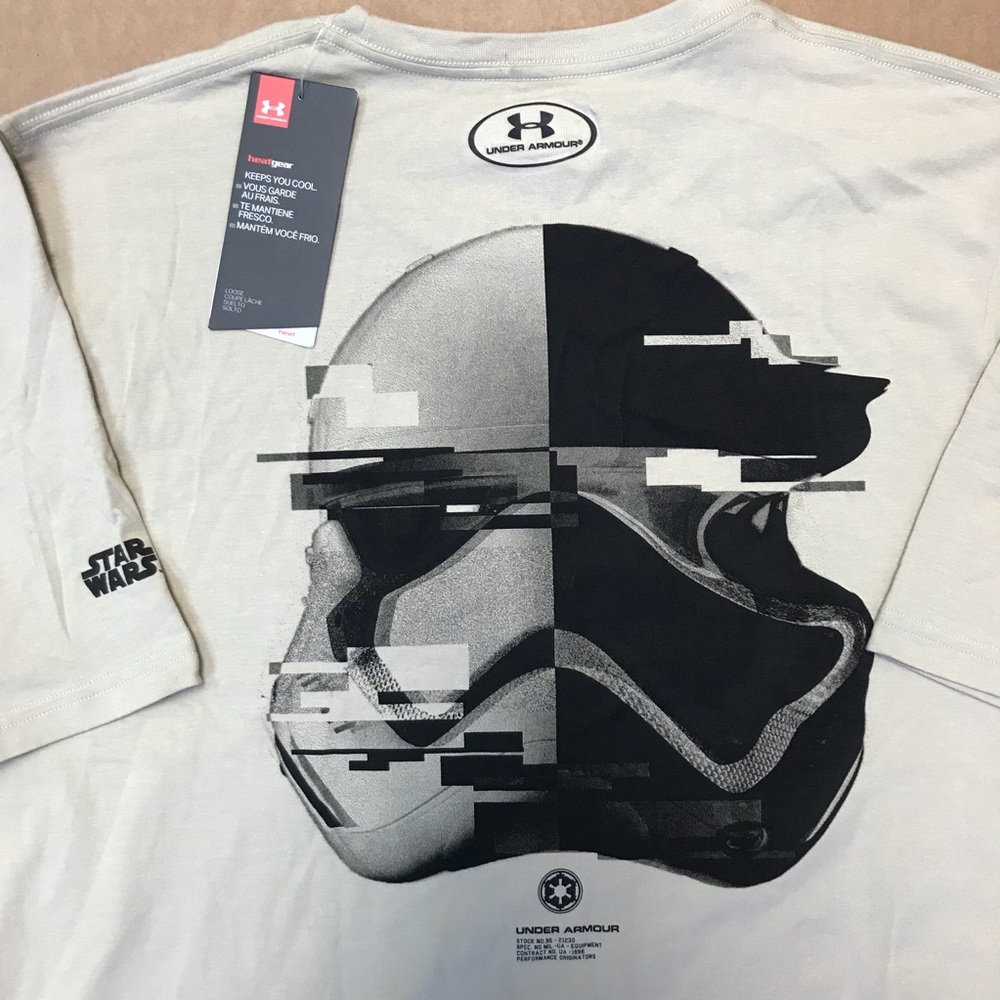 Under Armour Star Wars Storm Trooper T Shirt - Picture 5 of 6